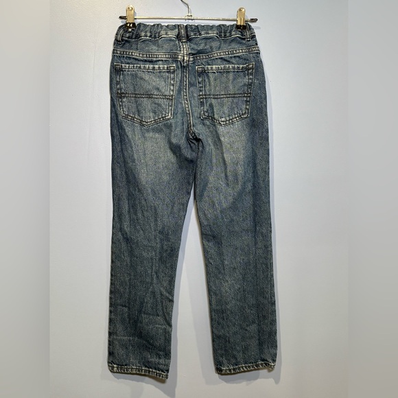 Set Of 3 Place Straight Jambees Droites Jeans For Boys Size 8 Color Blue - Picture 6 of 12
